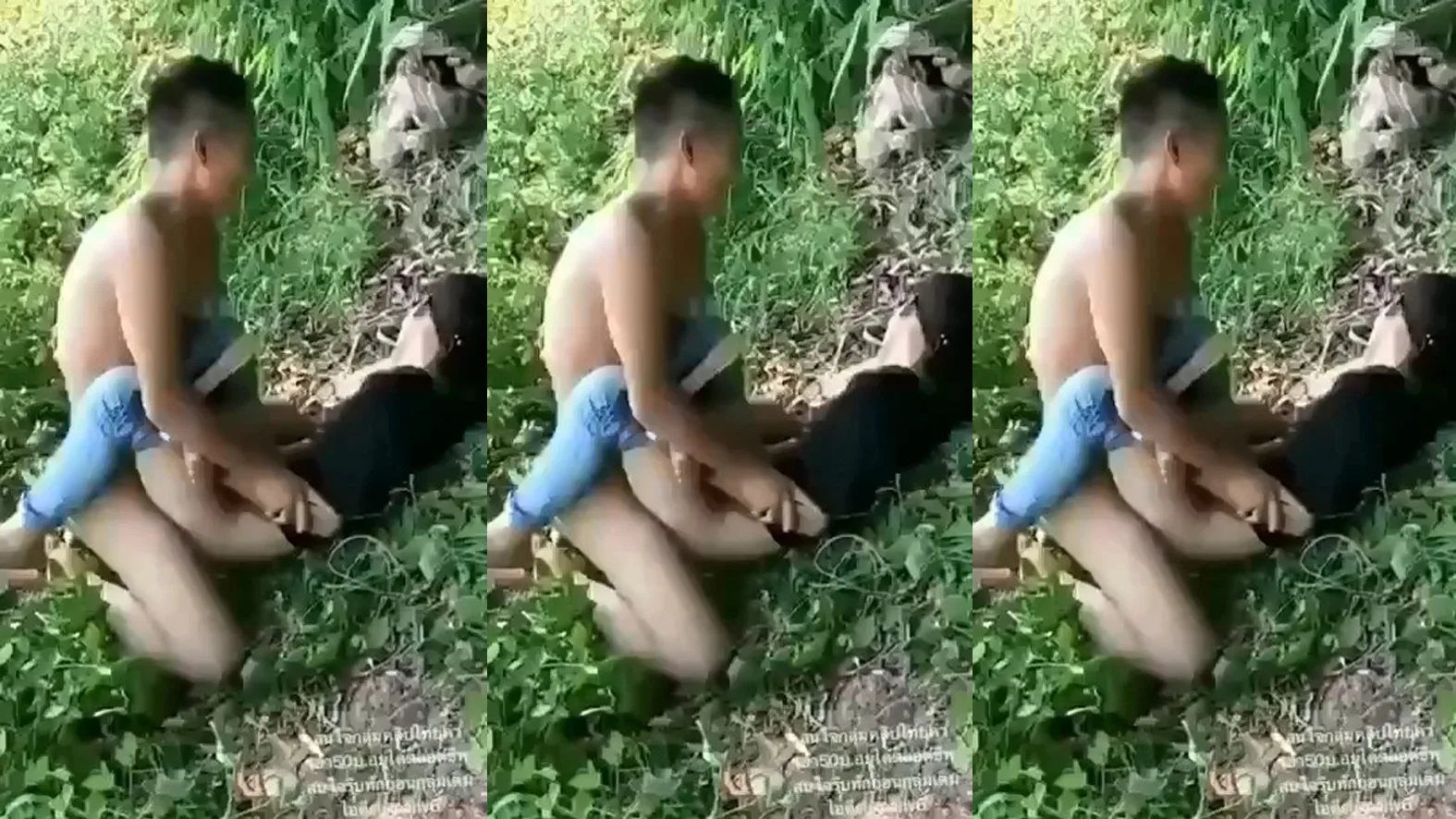 คลิปหลุดพม่าเย็ดโหด ลากเพื่อนสาวมาข่มขืนรีบเย็ดกลัวคนอื่นมาเห็นในป่าร้องเสียงหลง